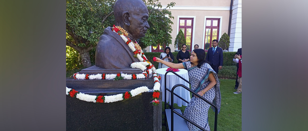  Gandhi Jayanti Celebrations at Consulate - October 2, 2022